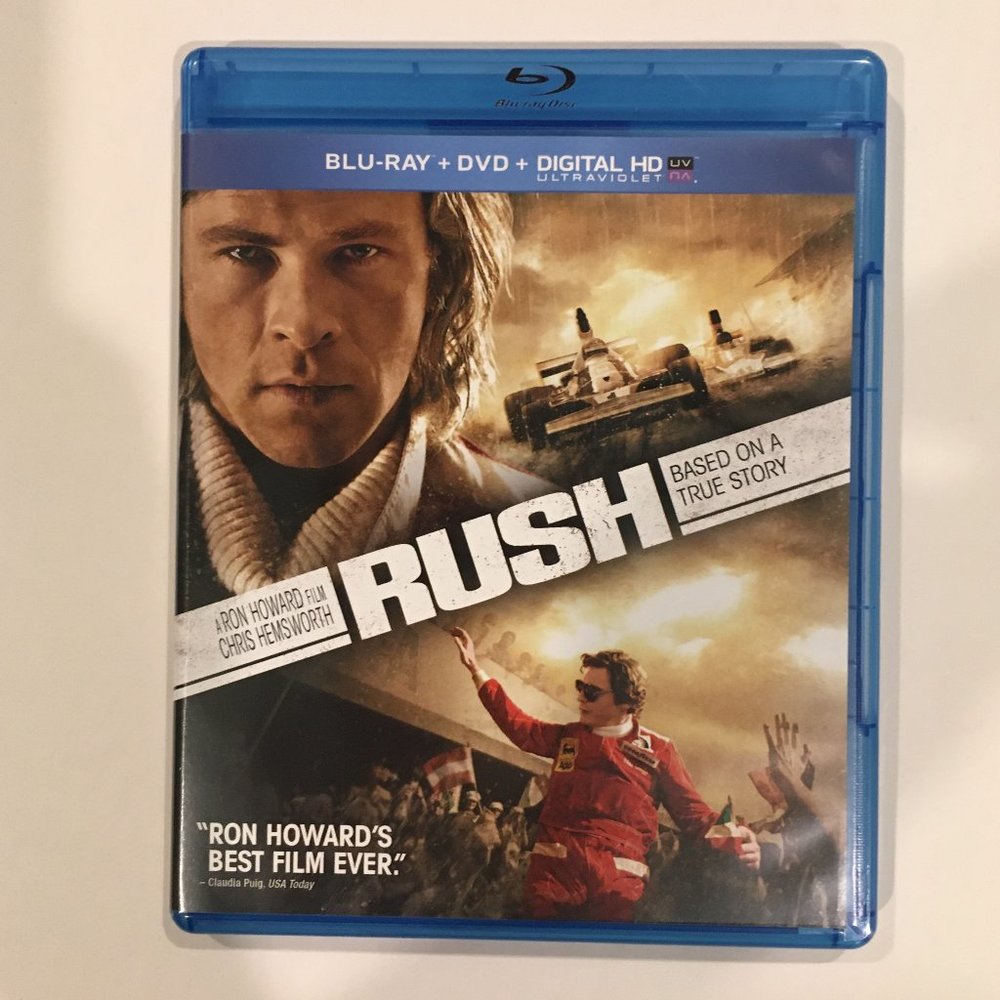 Universal Pictures RUSH Blu-Ray & DVD